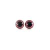 25mm Pink Glitter Toy Eyes (Safety Eyes) - 1 Pair  