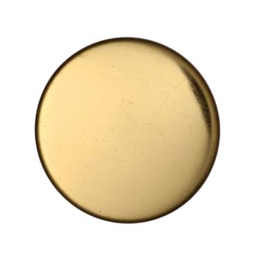 Gold Metal Shank Button (13mm) x 1 