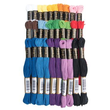 30 Pack of Soft Cotton Skeins 