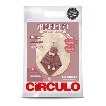 Circulo Amigurumi Kit - Lovey Blanket - Bunny