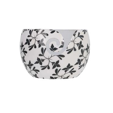 Scheepjes Unbreakable Yarn Bowl - Black Leaf