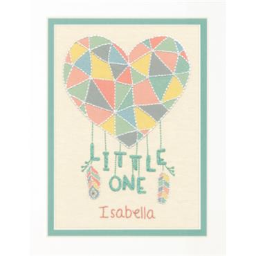 Dreamcatcher Birth Record Embroidery Kit