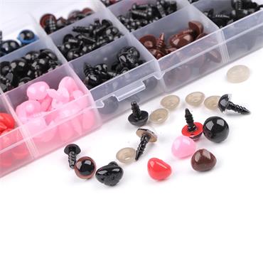 Box of Eyes and Noses - set of 376