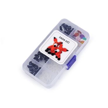 Box of 10mm Safety Eyes with Glitter Iris - 15 pairs