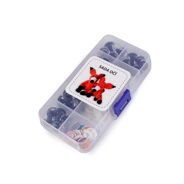 Box of 14mm Safety Eyes with Glitter Iris - 15 pairs