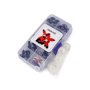 Box of 16mm Safety Eyes with Glitter Iris - 15 pairs