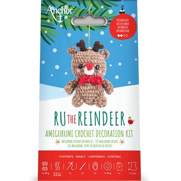 Amigurumi Christmas Decoration Kit: Ru the Reindeer