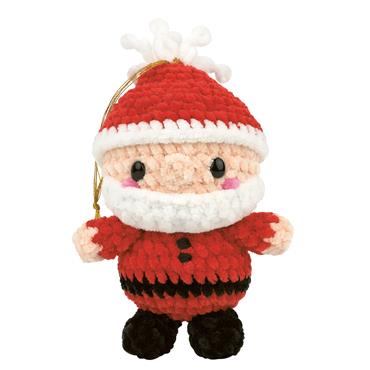 Amigurumi Christmas Decoration Kit: Santa Claus
