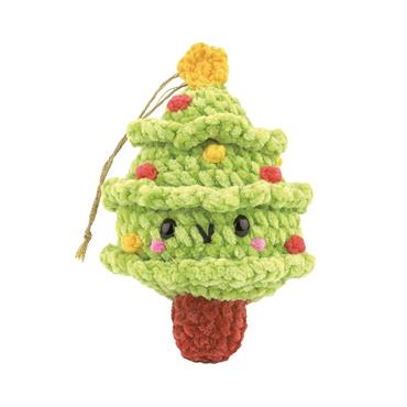 Amigurumi Christmas Decoration Kit: Tinsel the Tree