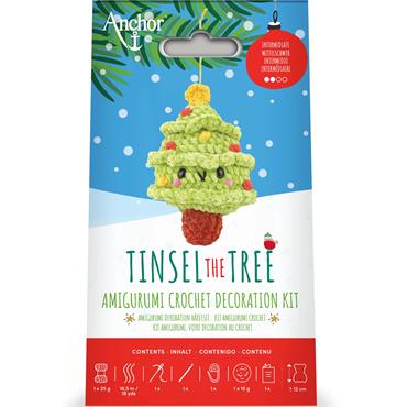 Amigurumi Christmas Decoration Kit: Tinsel the Tree