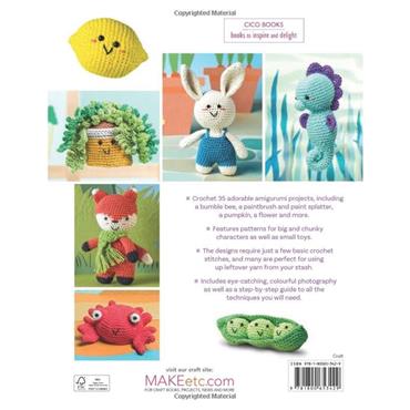 Amigurumi Crochet Book - Super Cute Patterns for Animals, Sea Creatures & Sweet Treats (35 Projects)