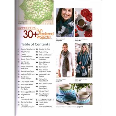 Annies Crochet In a Weekend - 30+ Fun Weekend Projects! (Annies Book 871849)