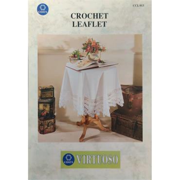 Crochet Pattern #CCL013 Tablecloth Edging