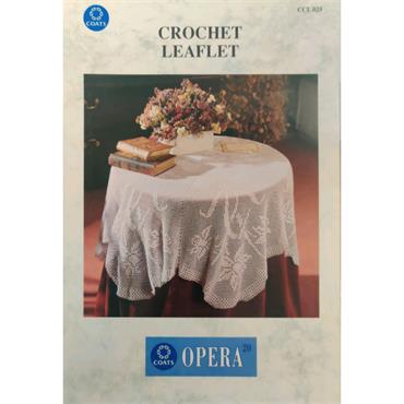 Crochet Pattern #CCL025 Daffodil Tablecloth