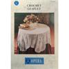 Crochet Pattern #CCL025 Daffodil Tablecloth