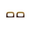 Circulo Gradient Wooden Strap 12x9 cm