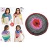 Curiosity Lace Triangle Wrap - Yarn and Pattern Pack 6334 Phoenix