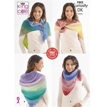 Curiosity Lace Triangle Wrap - Yarn and Pattern Pack