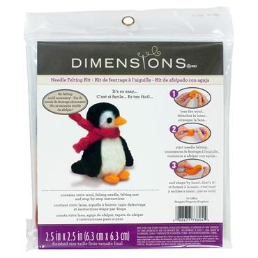 Dimensions Penguin Felting Kit  Ds