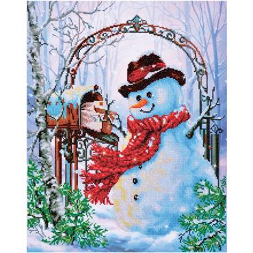 Diamond Dotz Diamond Painting Kit - Father Snow