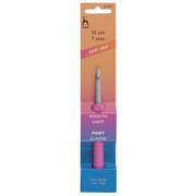 7mm Pony Easy Grip Crochet Hook (Flat)