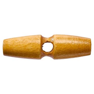 1 x Wooden Duffle Toggle - 40mm