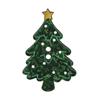 Christmas Tree Button (2 Hole) - 30mm