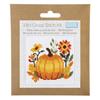 Counted Cross Stitch Kit: Mini: Pumpkin