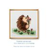 Counted Cross Stitch Kit: Mini: Hedgehog