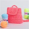 Hooked DIY Crochet Pattern California Backpack in Ribbon XL