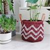 Hooked Crochet Oslo Basket Pattern in Zpagetti