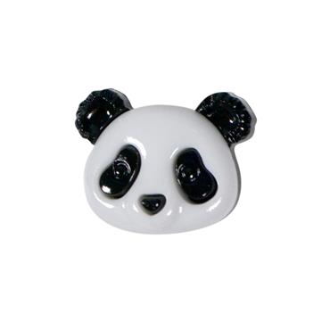 Panda Head Shank Button 18mm