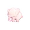 Elephant Shank Button 15mm Pink