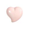 Curved Heart Shank Button 15mm Pink