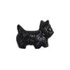 Scottie Dog Shank Button 15mm Black