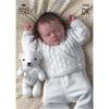 King Cole Pattern 2768 Sweaters, Cardigans and Teddy Bear Knitted in DK