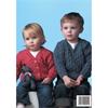 King Cole Pattern 2768 Sweaters, Cardigans and Teddy Bear Knitted in DK