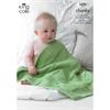 King Cole Pattern 3393 Baby Blankets in Comfort Chunky