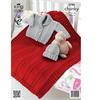 King Cole Pattern 3706 Jacket, Blanket and Hat Comfort Chunky