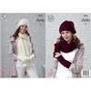 Pattern 5035 Beanie, Scarf, Mittens, Snood, Slouchy Hat & Wrist Warmers in Chunky
