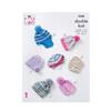 King Cole Pattern 5200 Knit Baby Hats in DK