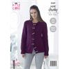 King Cole Pattern 5337 Sweater & Cardigan in Big Value Super Chunky