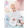 King Cole Pattern 5602 Dressing Gowns in Yummy Crush