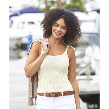 King Cole Pattern 5744 Cardigan & Top in Cottonsmooth DK