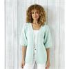 King Cole Pattern 5876 Button-up Top & Cardigan Crocheted in Finesse Cotton Silk DK