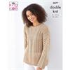 King Cole Pattern 5877 Sweaters Knitted in Cottonsoft DK