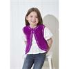 King Cole Pattern 6054 Waistcoat & Bolero in Truffle Glitz
