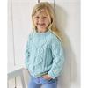 King Cole Pattern 6154 Sweater & Cardigan in Simply Denim DK
