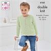 King Cole Pattern 6162 Sweater & Cardigan in Cottonsmooth DK