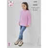 King Cole Pattern 6170 Sweater, Cardigan & Waistcoat in Comfort Aran